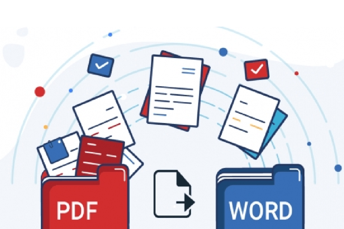 Convert PDF to Word with MobiPDF.