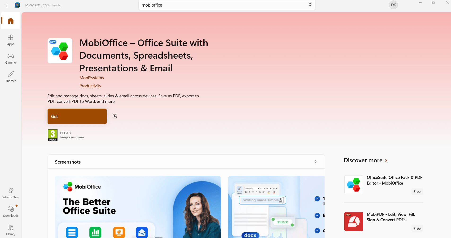 MobiOffice auf mehreren Geräten installieren