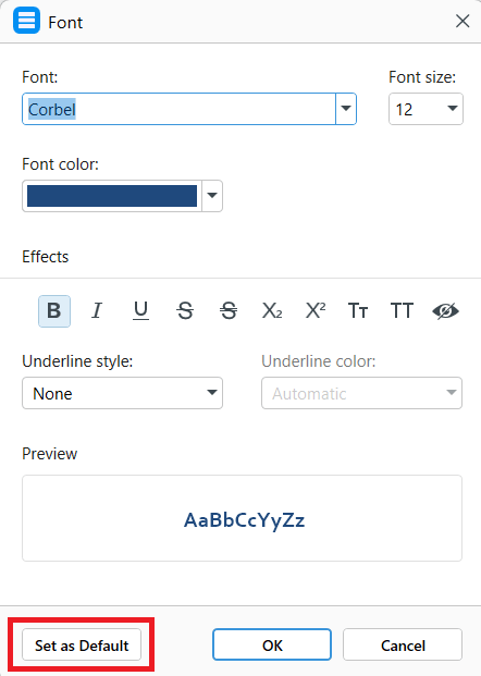 Text und Absätze formatieren