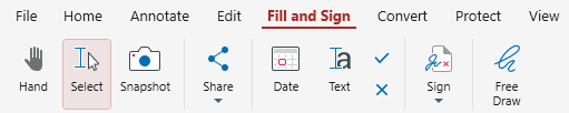 Get the job done right with MobiPDF Desktop's fill & sign tools.