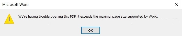 Use compact PDF documents only since big sizes will prompt an error message.